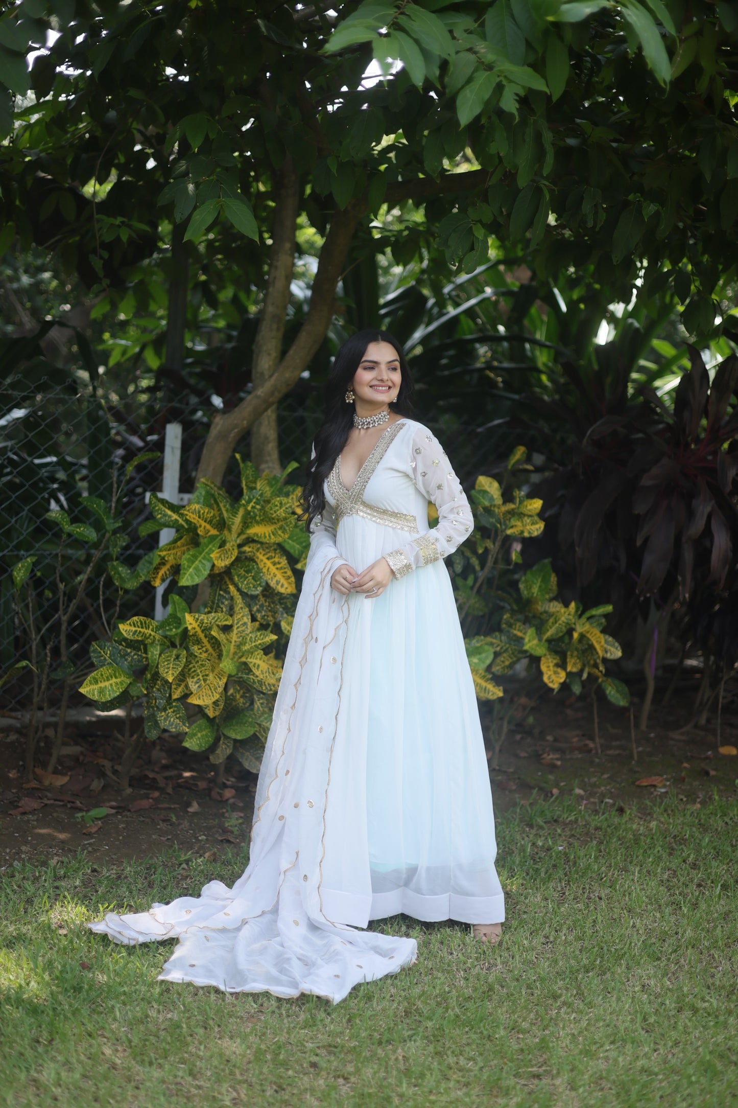 PREMIUM READYMADE ALIA CUT GOWN WITH DUPATTA SET