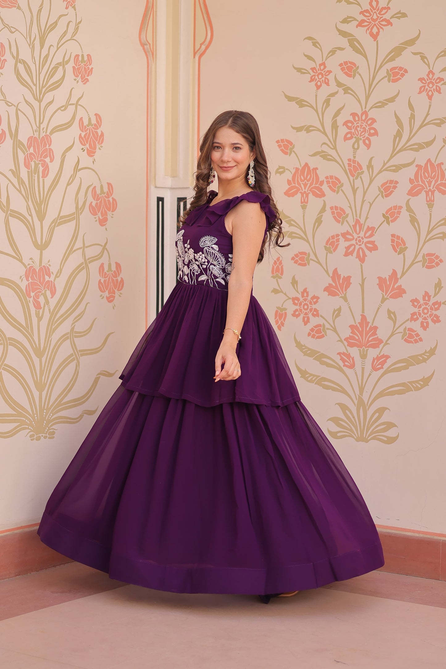 PREMIUM DESIGNER PEPLUM STYLE GOWN COLLECTIONS