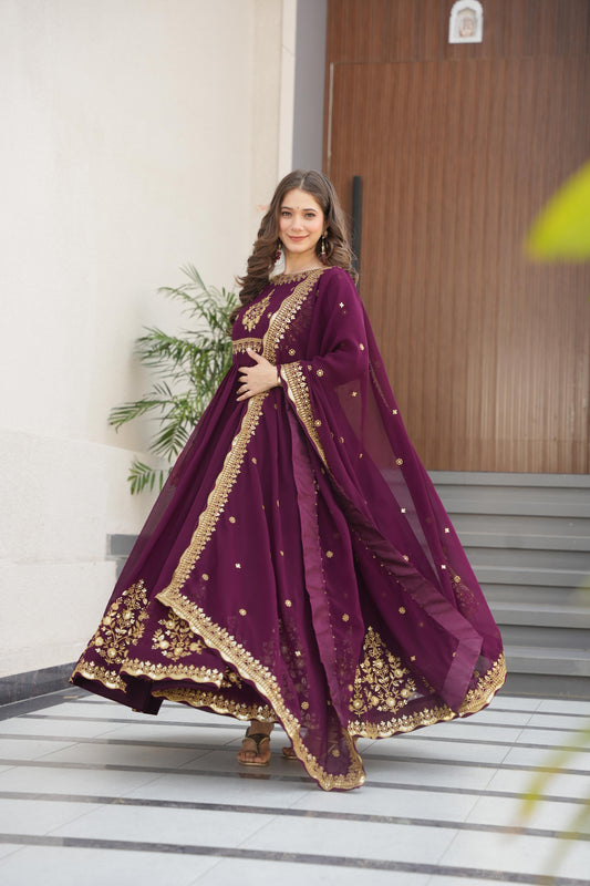 PREMIUM DESIGNER READYMADE GOWN-DUPATTA COLLECTIONS