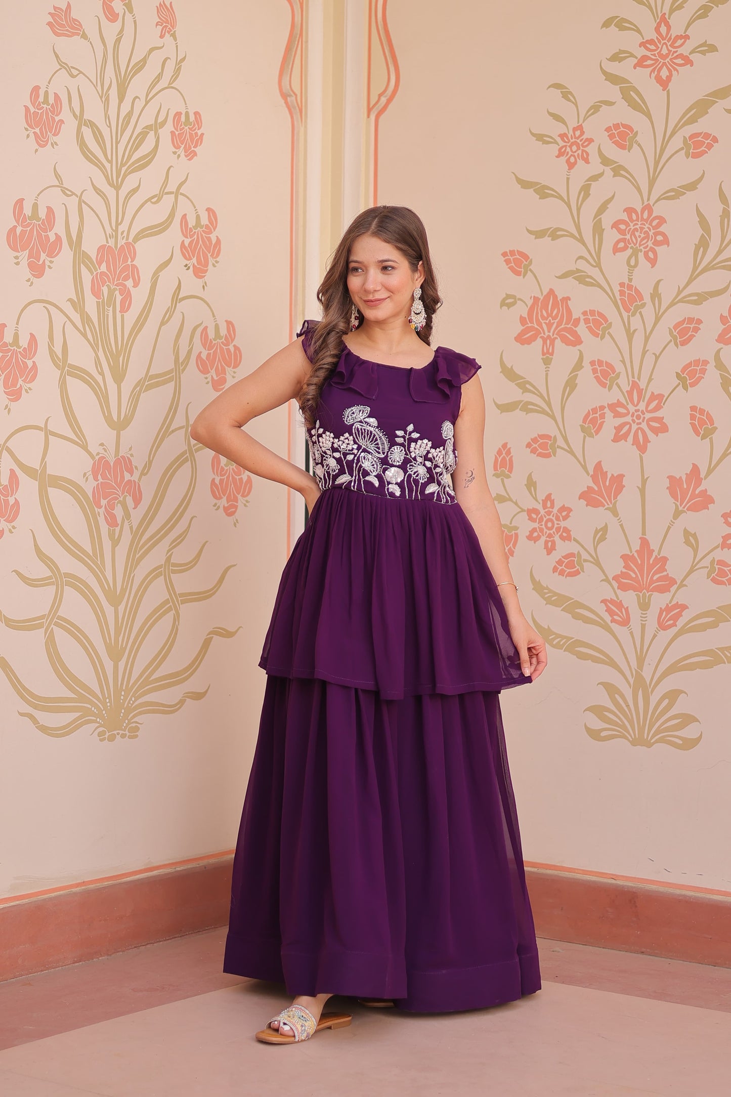 PREMIUM DESIGNER PEPLUM STYLE GOWN COLLECTIONS
