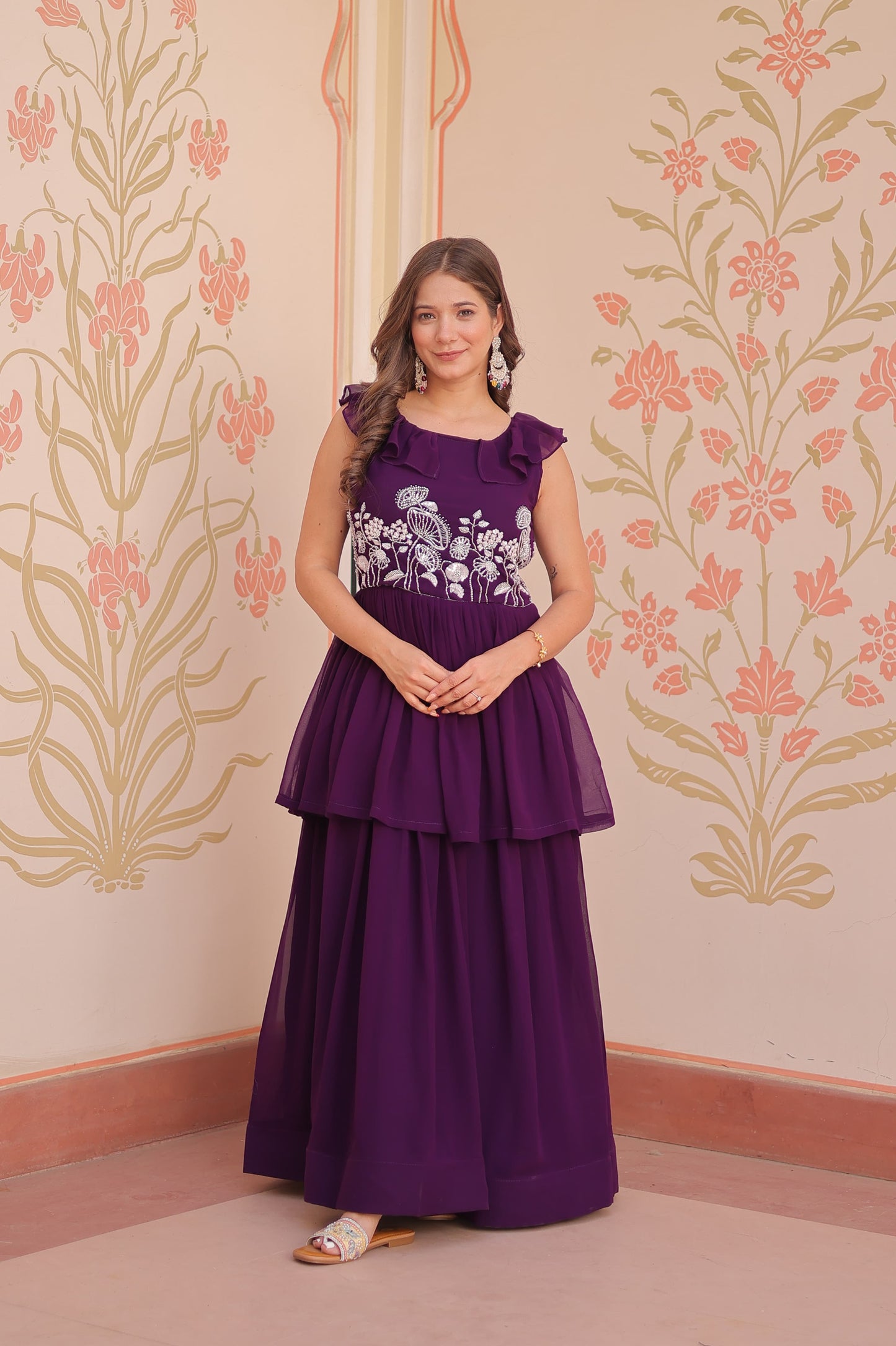 PREMIUM DESIGNER PEPLUM STYLE GOWN COLLECTIONS