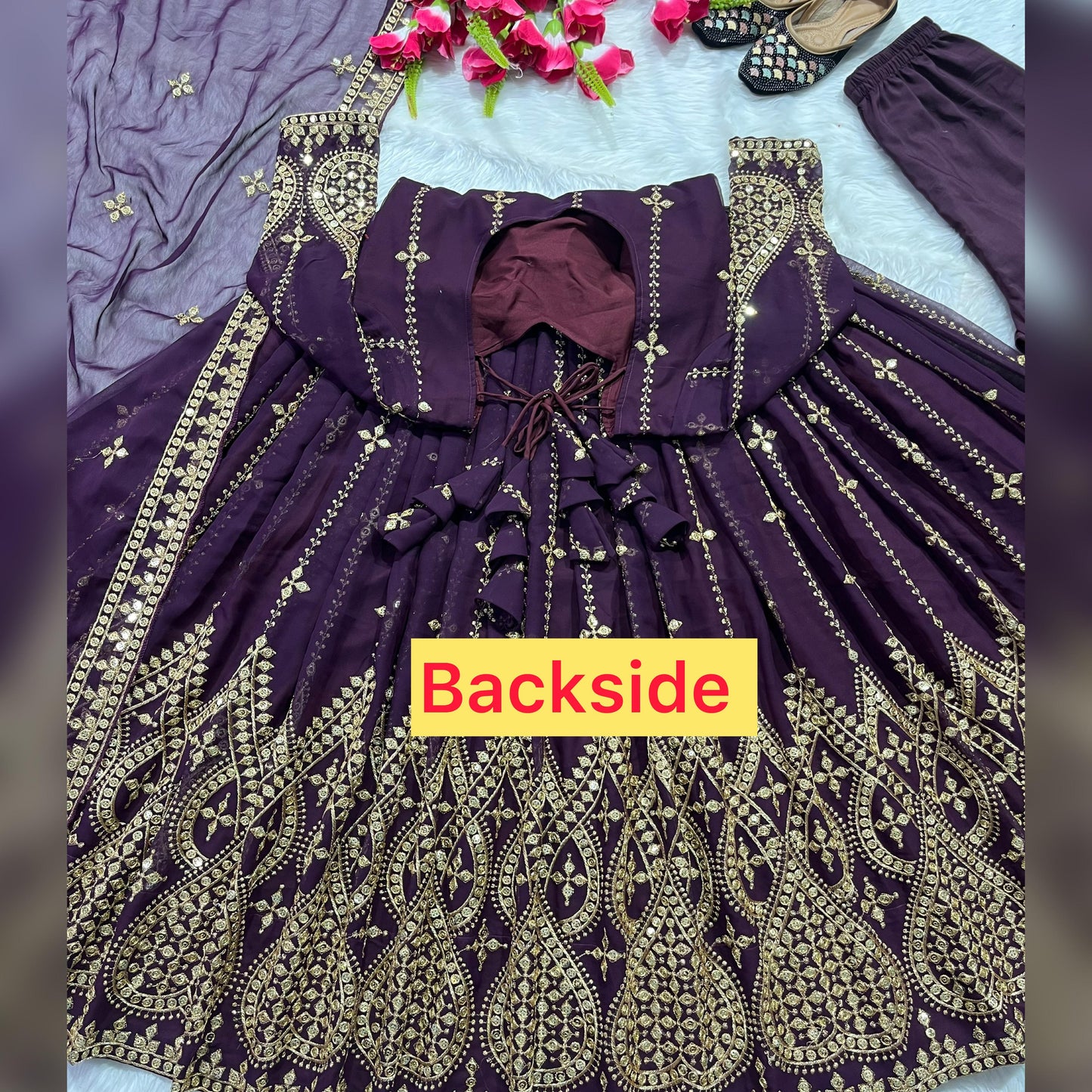 💕 *Presenting New Đěsigner Anarkali Suit In New Fancy Style*👌💕