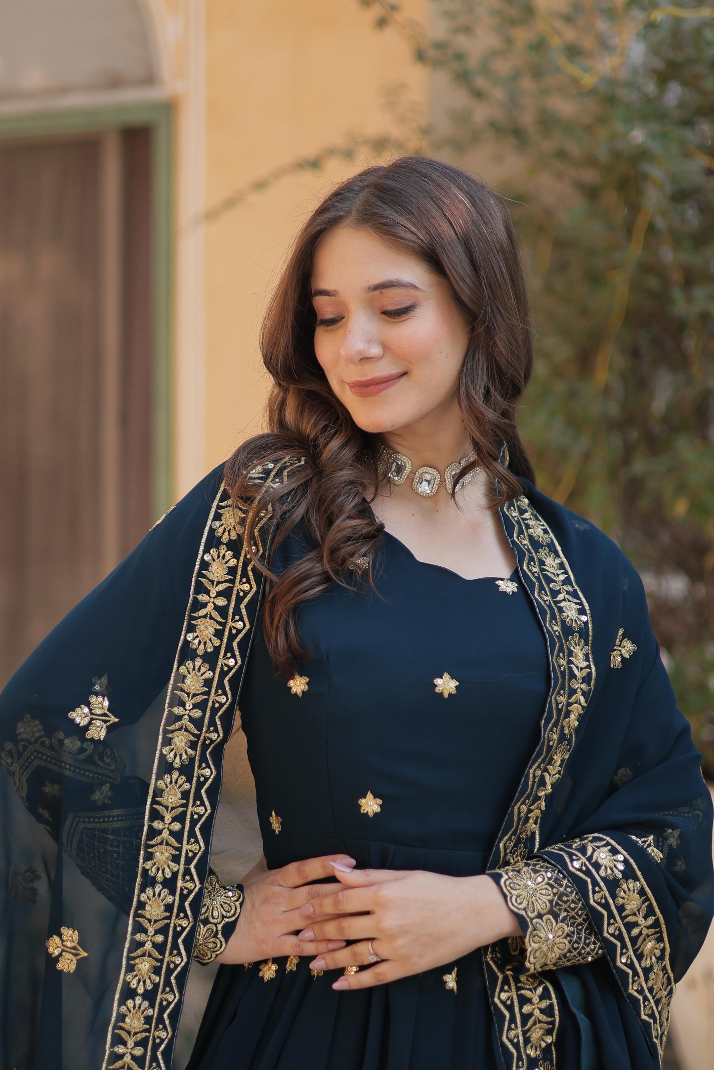 PREMIUM DESIGNER READYMADE GOWN