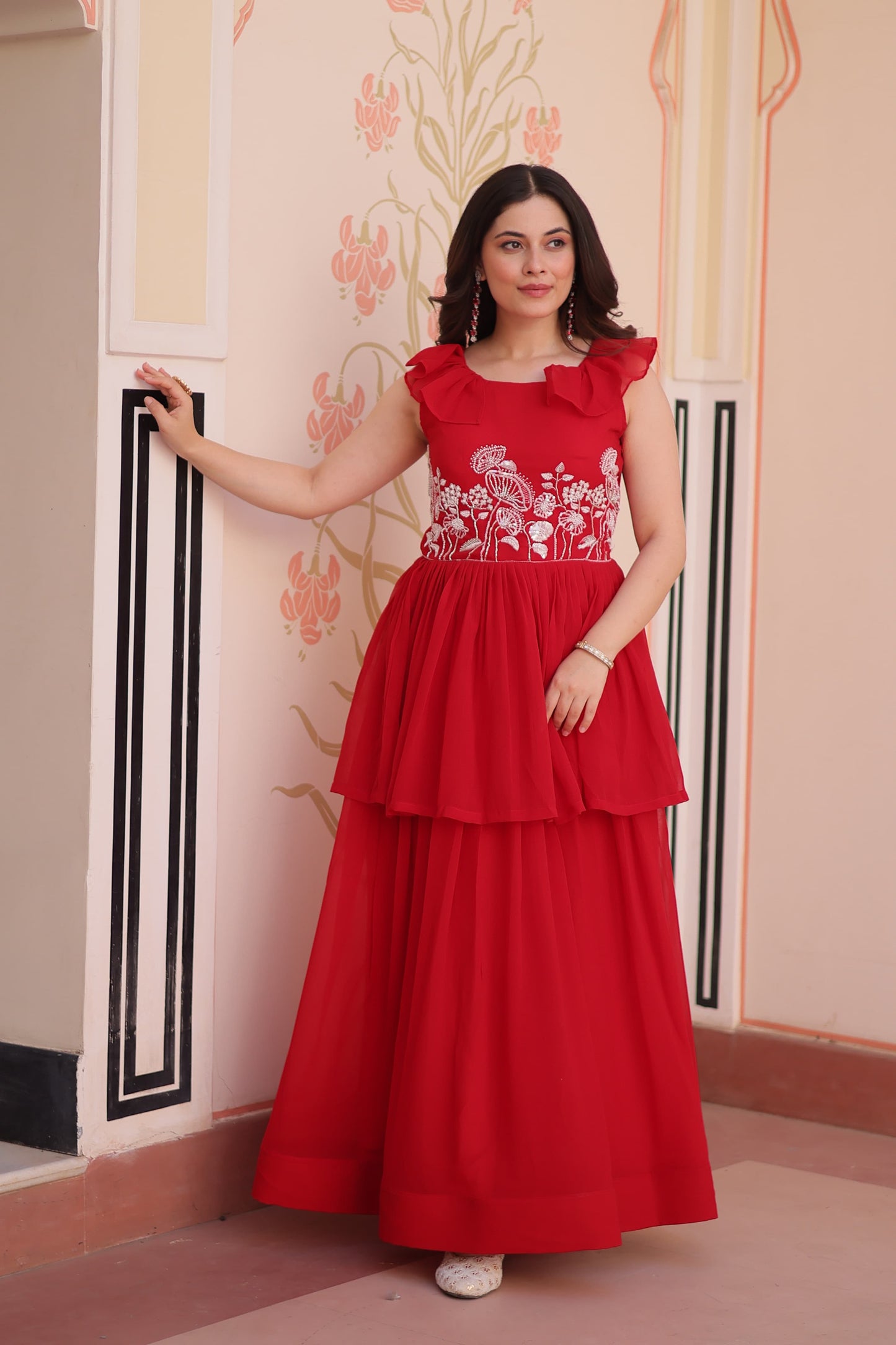 PREMIUM DESIGNER PEPLUM STYLE GOWN COLLECTIONS