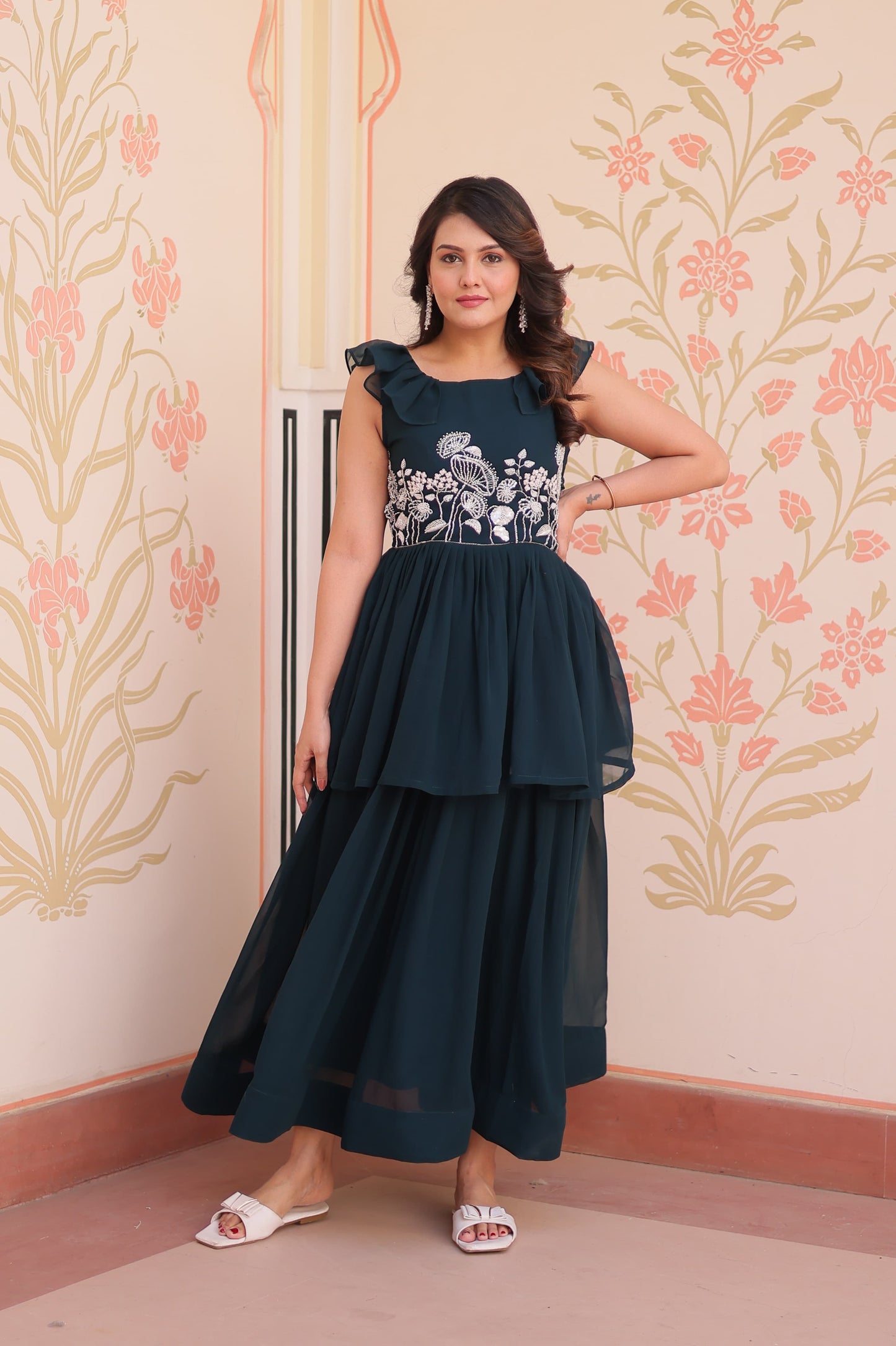 PREMIUM DESIGNER PEPLUM STYLE GOWN COLLECTIONS