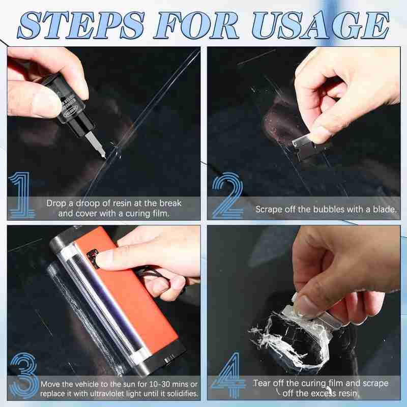 DIY Glass Repair Kit - Buy 1 Get 1 Free 💥 Trusted by Over 50,000+ Satisfied Customers! ⭐⭐⭐⭐⭐